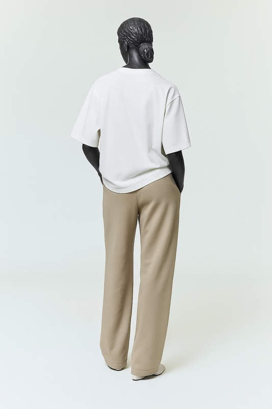 White Origin Oversized Tee