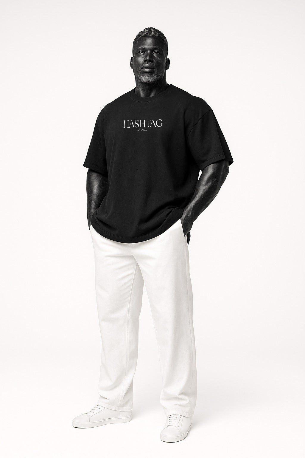Black Origin Oversized Tee