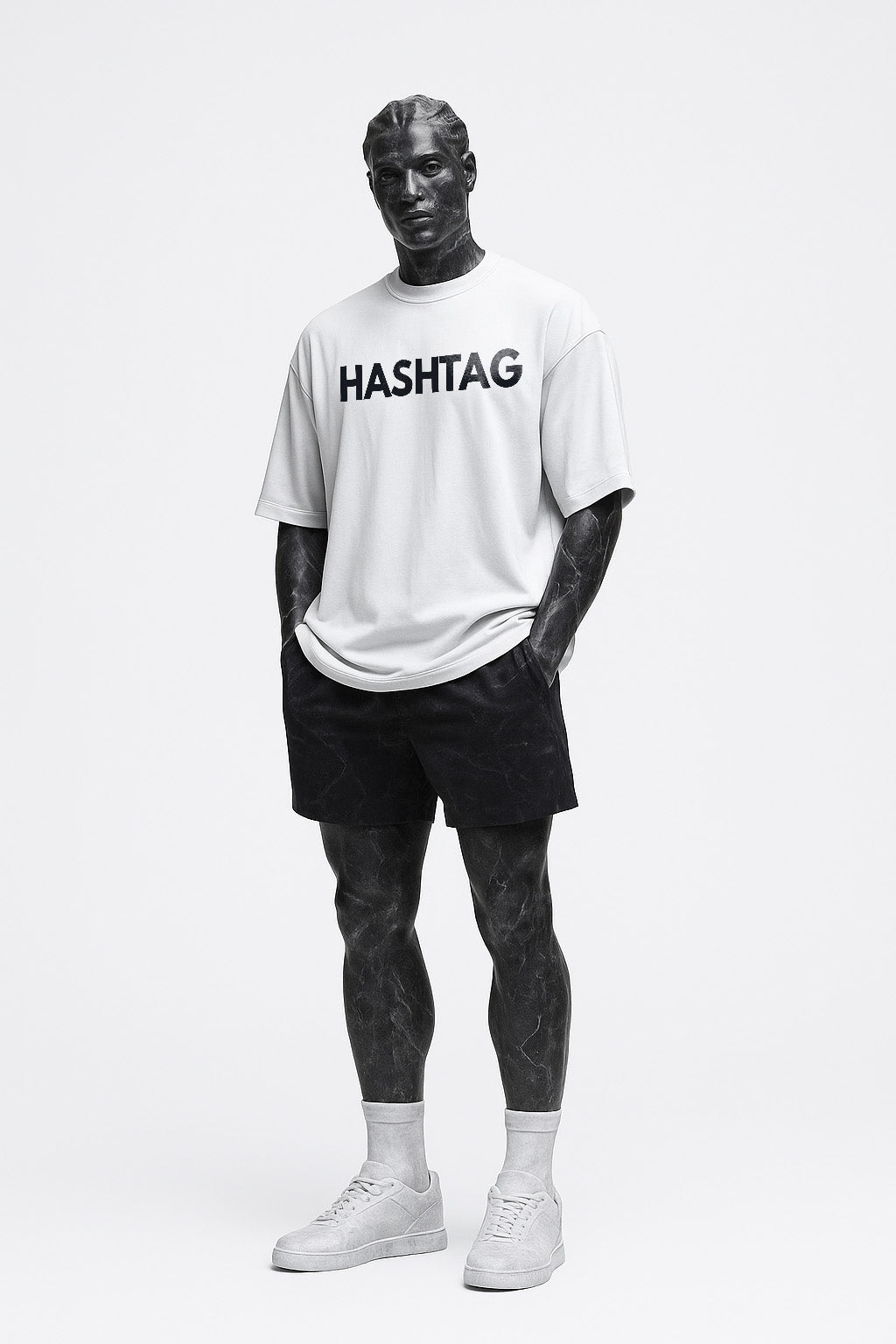 Founders Mark White Tee