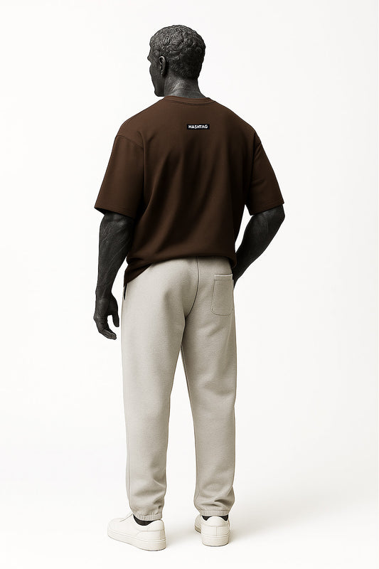 Icon Oversized Brown Tee