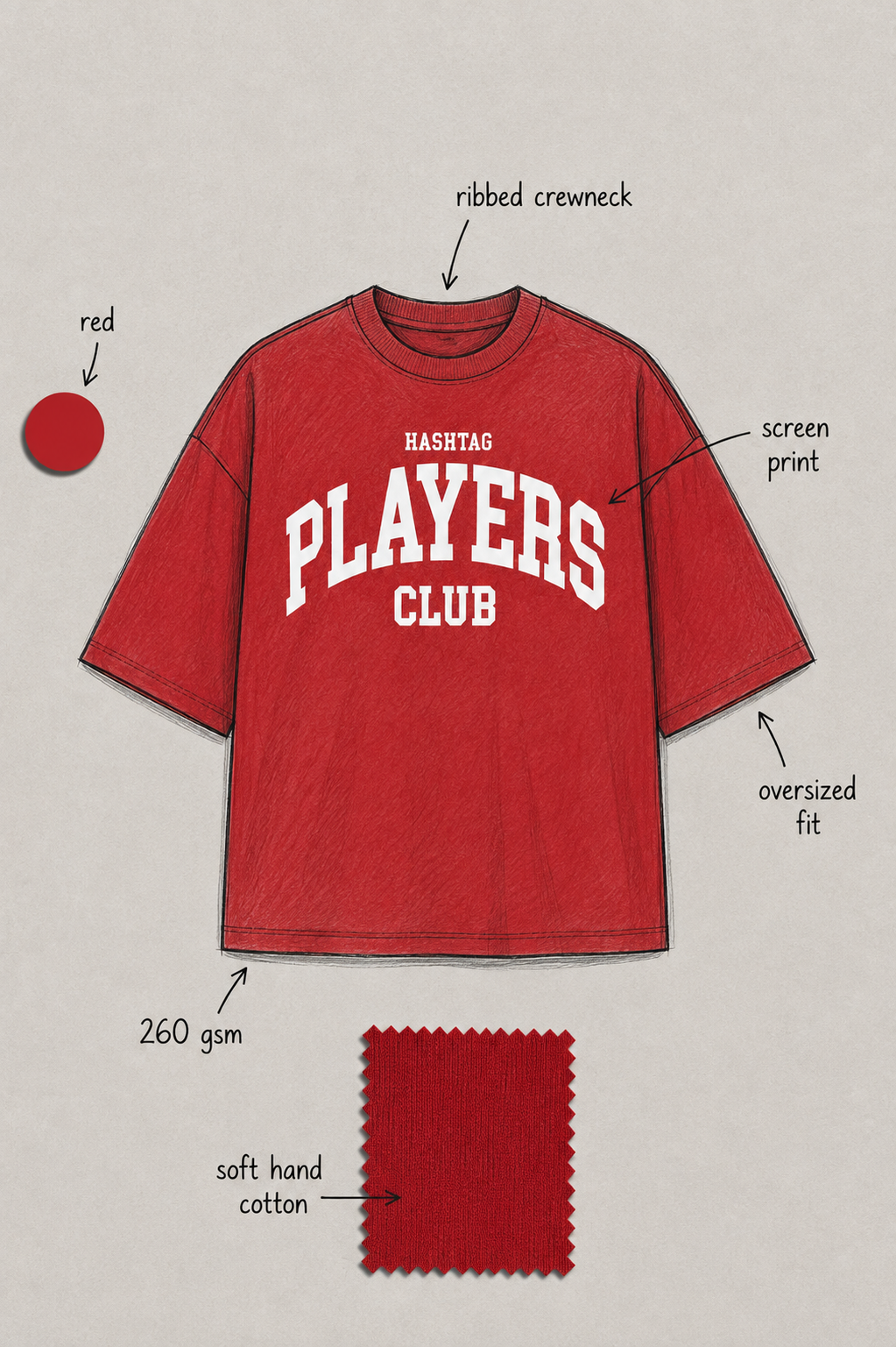 Players Club 001 Tee