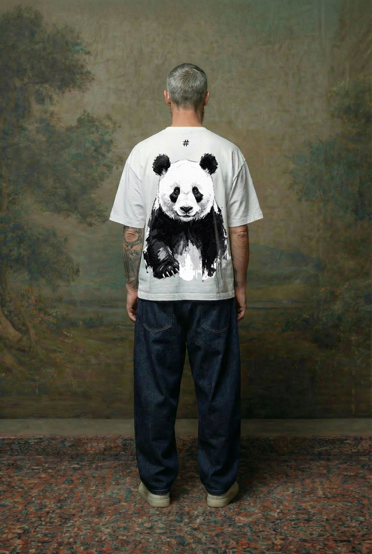Silent Panda Oversized Tee