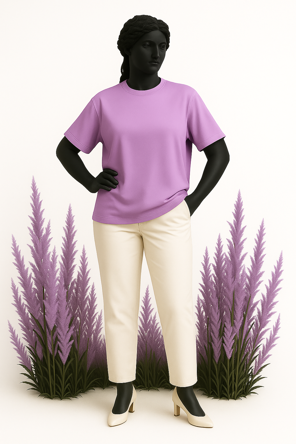 Lavender Oversized T-Shirt