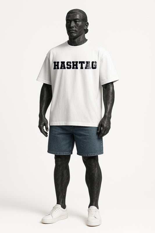 Varsity White Tee