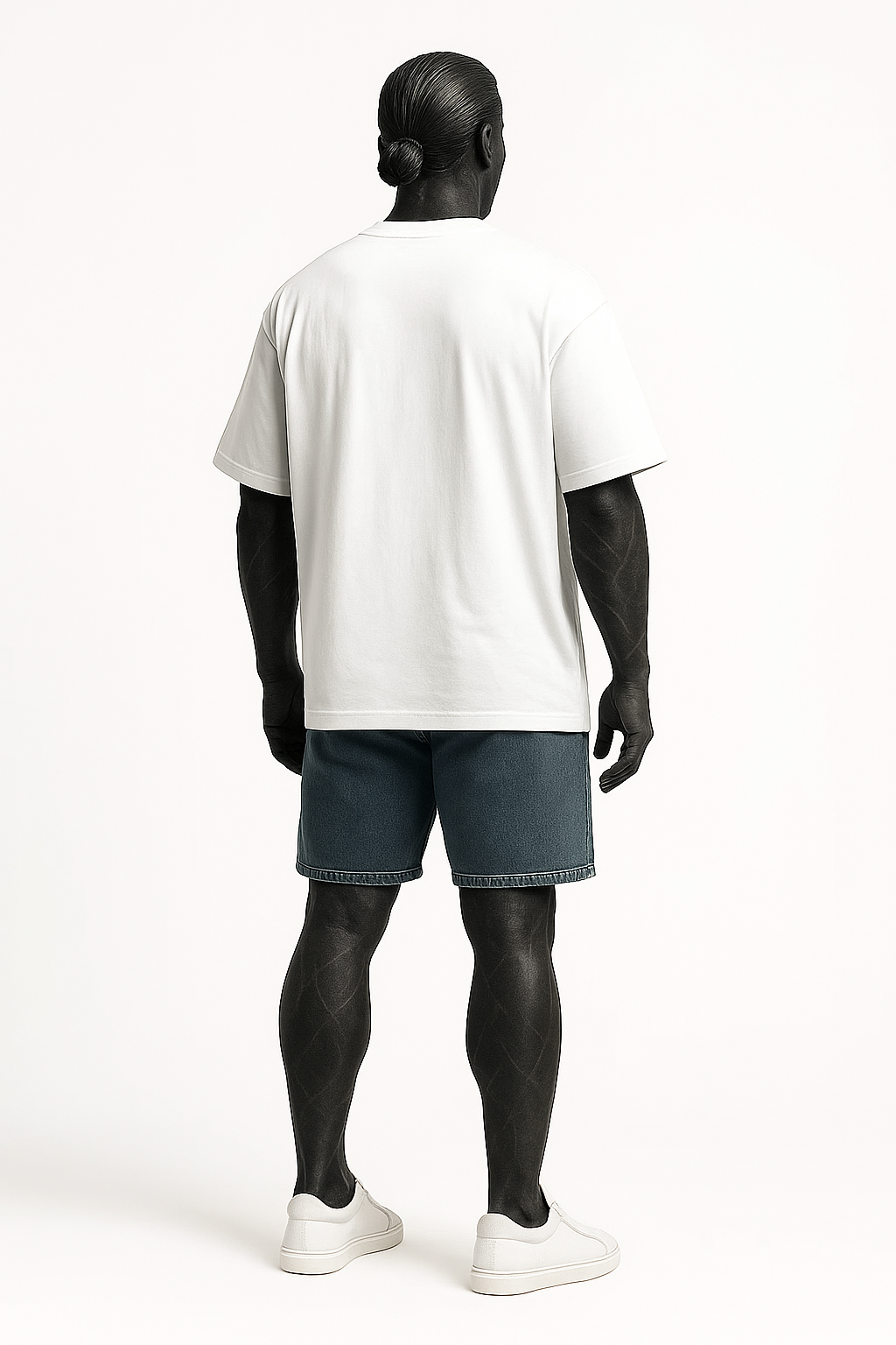 Varsity White Tee