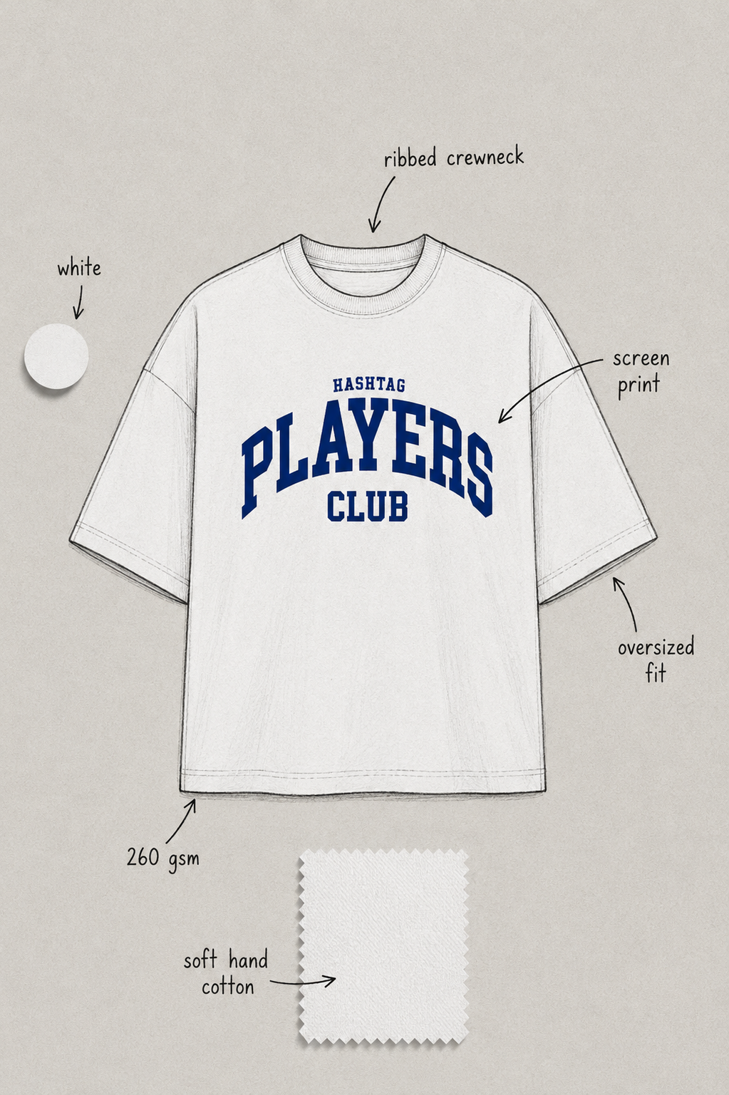 Players Club 001 Tee