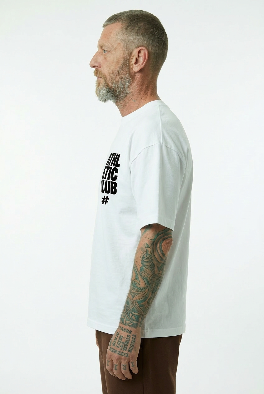 Oversized Fit Athletic Club Tee