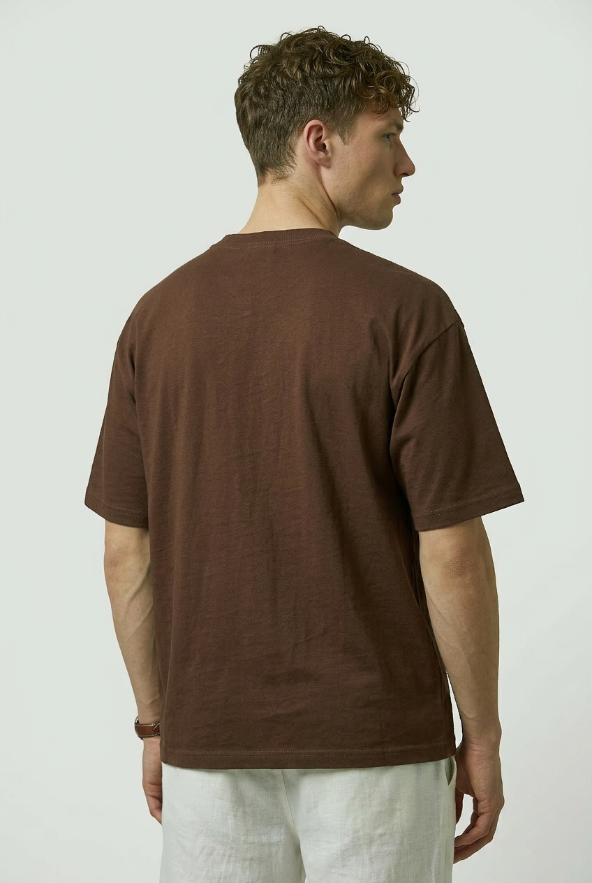 Oversized Fit Script Tee
