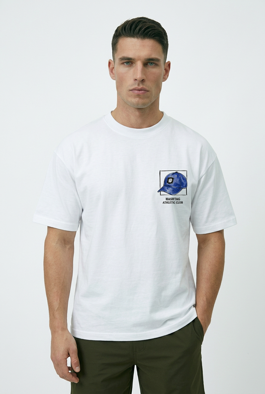 Oversized Fit Athletic Club Tee