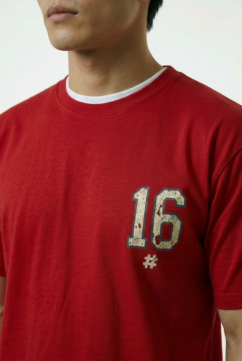 Athletic Club 16 Tee Oversized Fit