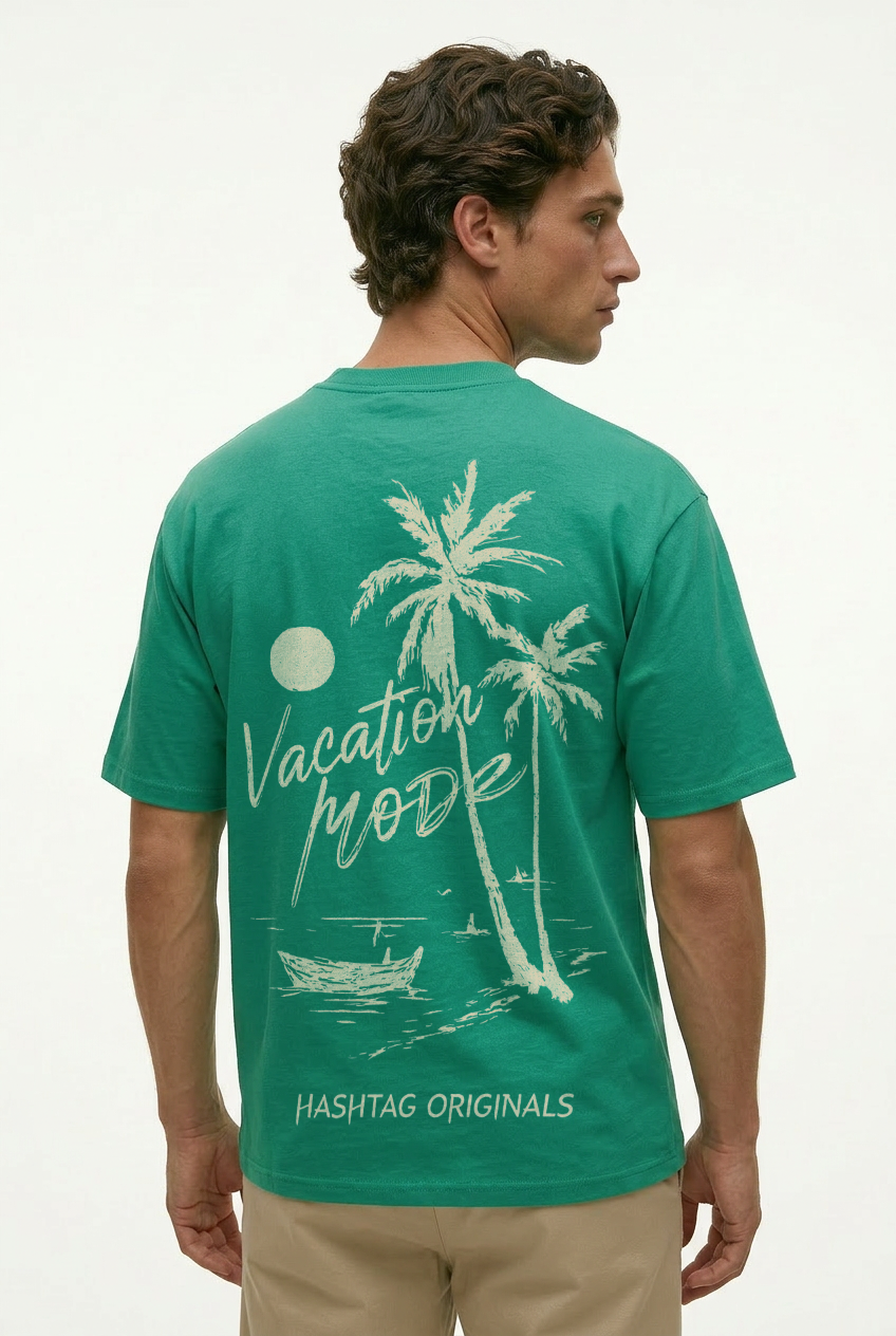 Oversized Fit Coastal Graphic Tee