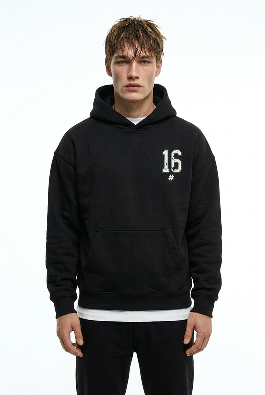 Oversized Fit Athletic Club 16 Hoodie